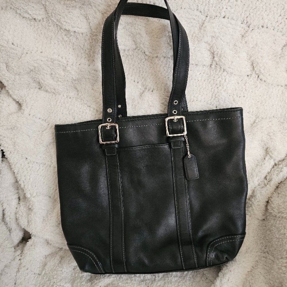 Coach leather satchel